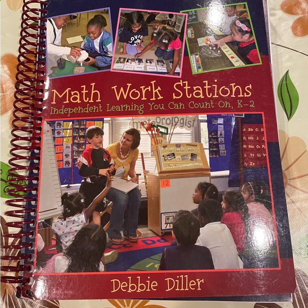 Math Work Stations Teacher Resource Book by Debbie Diller